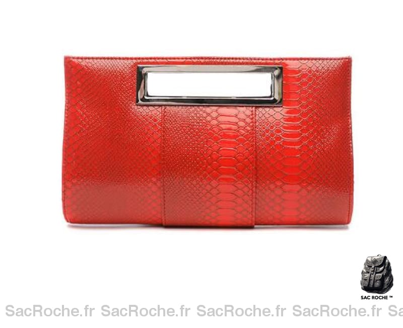 Sac À Main Cérémonie Femme Rouge À