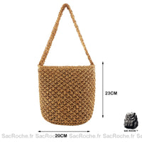 Sac à Main Cours Ado Original - modèle Camel - Sac Roche ™