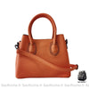 Sac À Main Cuir Femme Orange / 32X27X12Cm