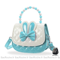 Sac à main cuir femme pas cher - modèle Bleu - Sac Roche ™