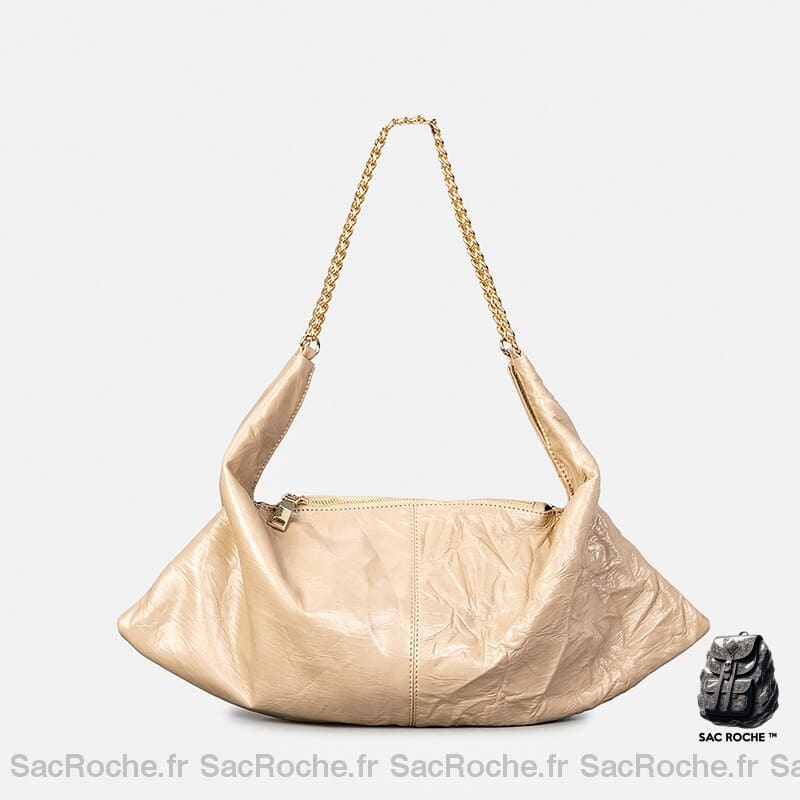 Sac À Main Cuir Femme Spacieux Beige