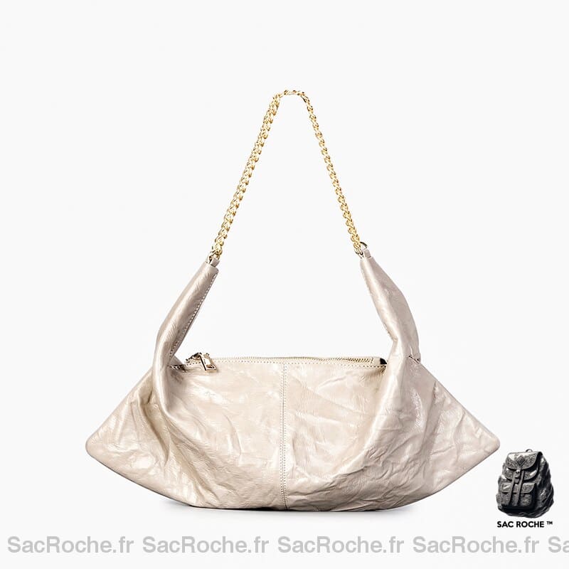 Sac À Main Cuir Femme Spacieux Blanc