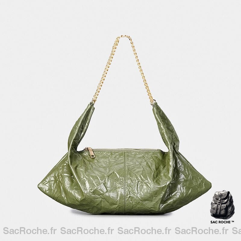 Sac À Main Cuir Femme Spacieux Vert