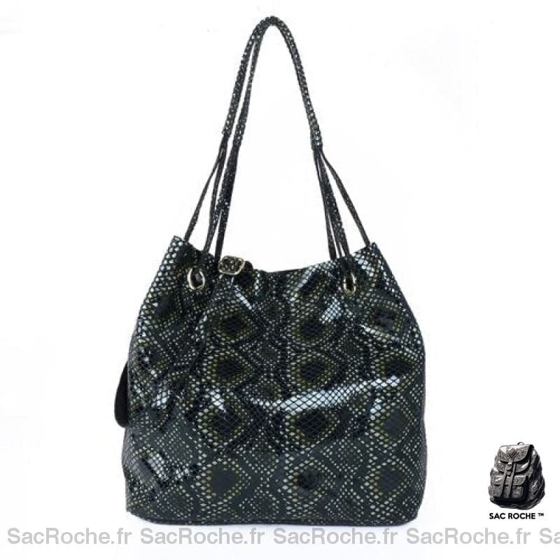 Sac À Main Cuir Femme Tendance Vert / 52 X 17 34Cm Main Femme