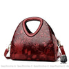 Sac À Main Cuir Luxe Rouge Main Femme