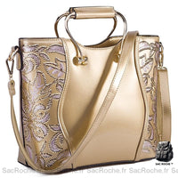 Sac à main doré femme - modèle Doré - Sac Roche ™