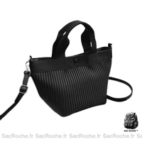 Sac à main école femme abordable - modèle Noir - Sac Roche ™