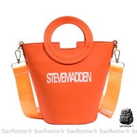 Sac à Main École Femme - modèle Orange / 13 x 20 x 3cm - Sac Roche ™