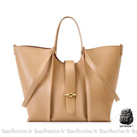 Sac À Main Élégant Femme Beige / 36X27Cm Main Femme