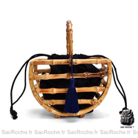 Sac à Main en Bambou Artisanal Original - Sac Roche ™