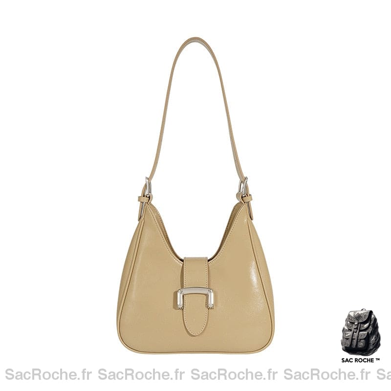 Sac À Main Épaule Femme Beige / 25X8X15Cm Main Femme