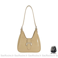 Sac à main épaule femme - modèle Beige / 25x8x15cm - Sac Roche ™