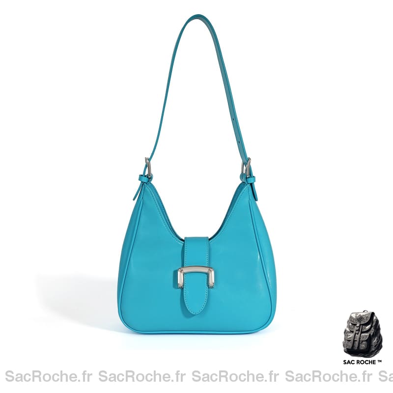 Sac À Main Épaule Femme Bleu Ciel / 25X8X15Cm Main Femme