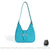 Sac à main épaule femme - modèle Bleu ciel / 25x8x15cm - Sac Roche ™