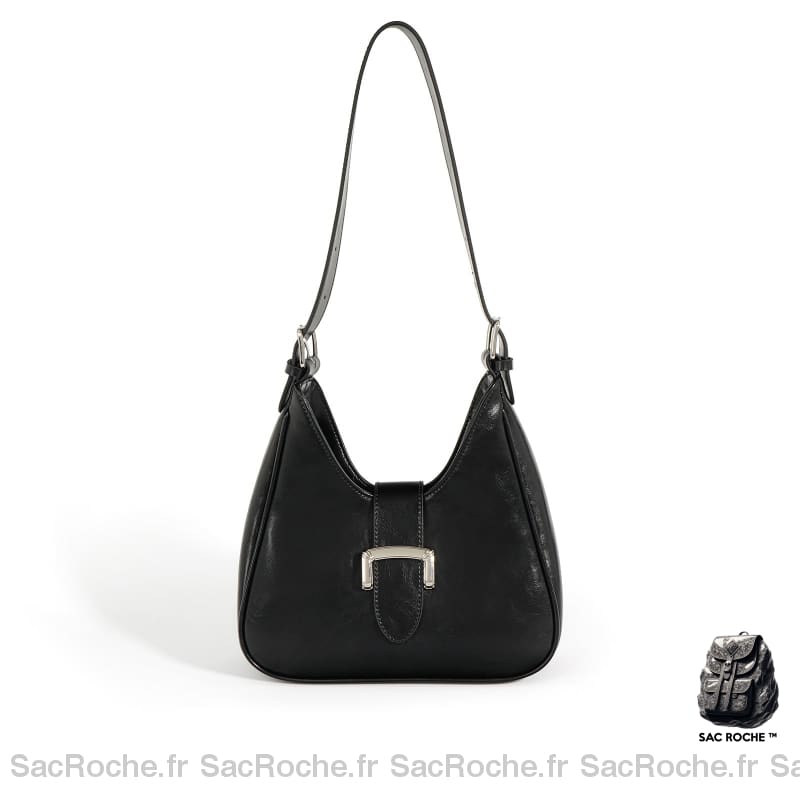 Sac À Main Épaule Femme Noir / 25X8X15Cm Main Femme