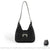 Sac à main épaule femme - modèle Noir / 25x8x15cm - Sac Roche ™