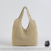 Sac à Main Été Femme - modèle Beige - Sac Roche ™