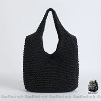Sac à Main Été Femme - modèle Noir - Sac Roche ™