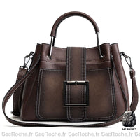 Sac à main éthique qualité vegan - modèle Café - Sac Roche ™