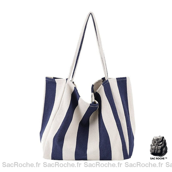 Sac À Main Étudiant Cabas Blue Pour Les Cours