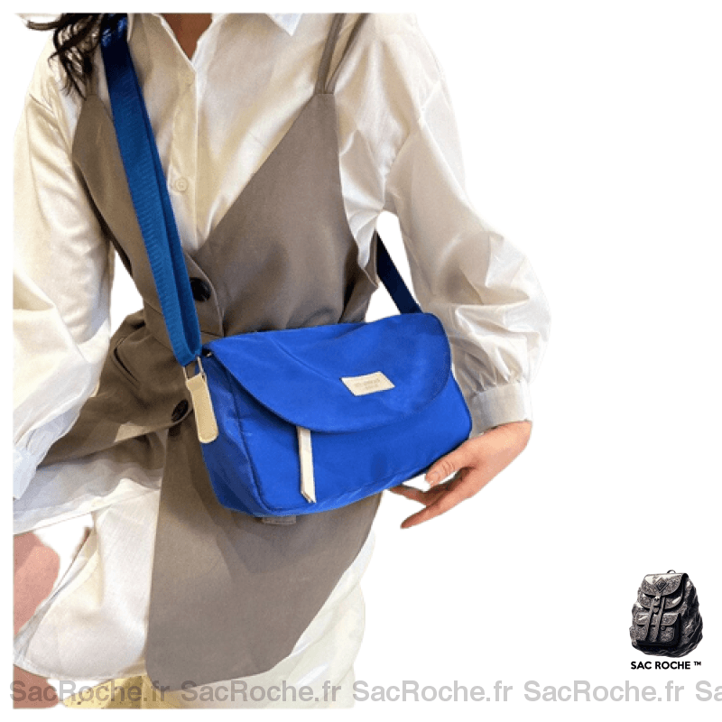 Sac À Main Étudiante Femme Bleu