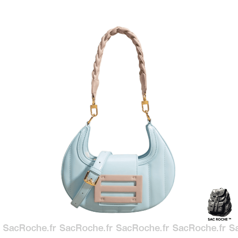 Sac À Main Femme 25 Ans Bleu Clair / 24X19X6Cm Main Femme