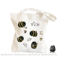 Sac à Main Femme Abeille Doré - modèle 2 / 30cm - Sac Roche ™