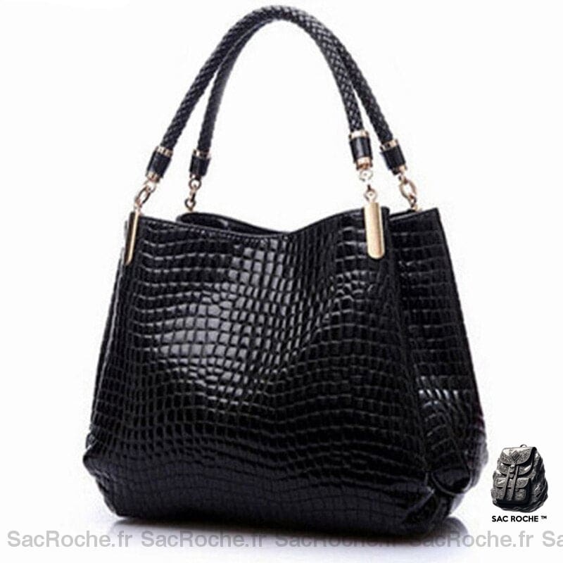 Sac À Main Femme Abordable Noir / 35X8X29Cm Main Femme