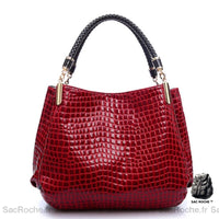 Sac à main femme abordable - modèle Rouge / 35x8x29cm - Sac Roche ™