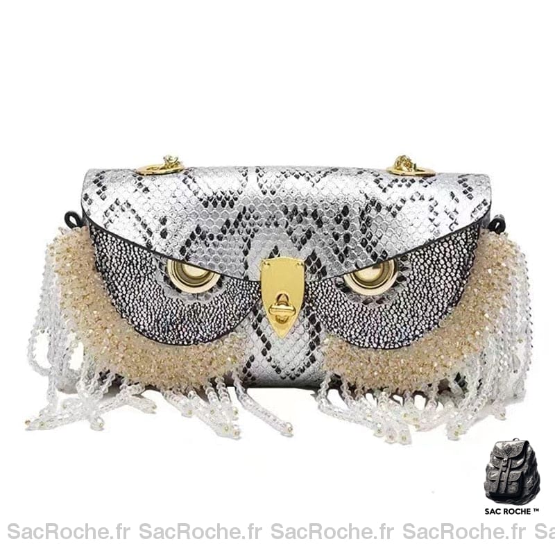 Sac À Main Femme Animaux - Style Unique Blanc / 19X11X4Cm Main Femme