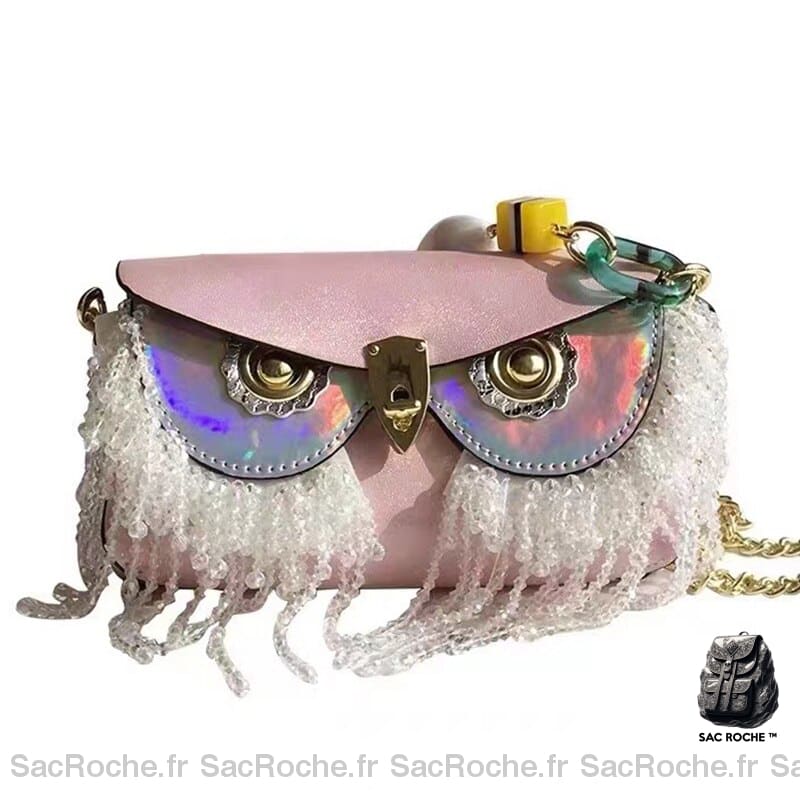 Sac À Main Femme Animaux - Style Unique Rose / 19X11X4Cm Main Femme