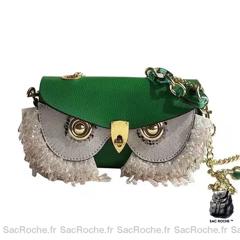 Sac À Main Femme Animaux - Style Unique Vert / 19X11X4Cm Main Femme