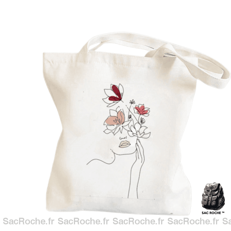 Sac À Main Femme Avec Image Modèle 1 / 34X38Cm Main Femme