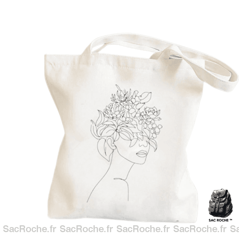 Sac À Main Femme Avec Image Modèle 4 / 34X38Cm Main Femme