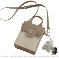 Sac à main femme beige - Sac Roche ™
