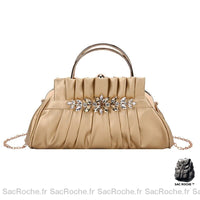 Sac à main femme Bon Prix - modèle Doré - Sac Roche ™