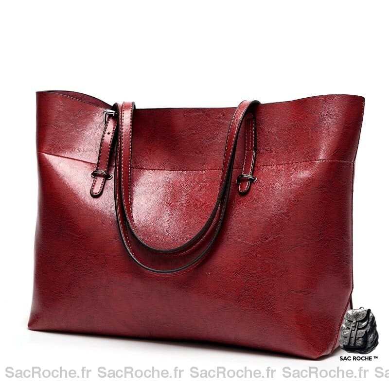 Sac À Main Femme Bordeaux / 30X15X30Cm