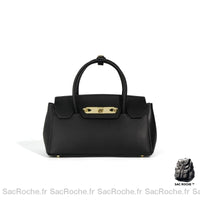 Sac à main femme bourgeois ville - modèle Noir - Sac Roche ™