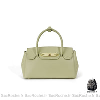 Sac à main femme bourgeois ville - modèle Vert - Sac Roche ™