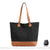 Sac à Main Femme Cabas Moderne - modèle Noir / 33x17x36cm - Sac Roche ™