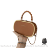 Sac À Main Femme Chaîne Simili Cuir Marron / 20X6X12Cm Main Femme