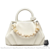 Sac à main femme chic - modèle Blanc - Sac Roche ™