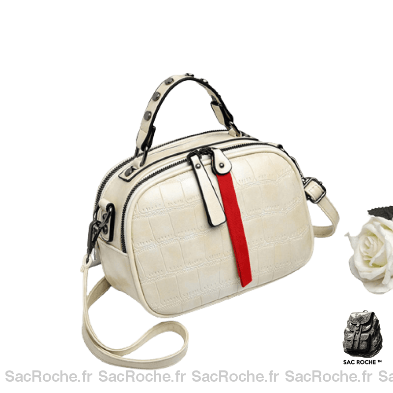 Sac À Main Femme Cours Blanc Main Femme