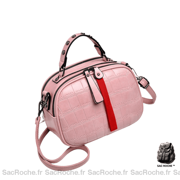 Sac À Main Femme Cours Rose Main Femme