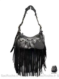 Sac À Main Femme Cuir Franges Trendy Main Femme