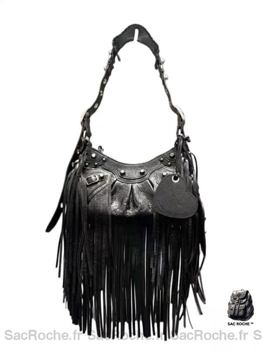 Sac À Main Femme Cuir Franges Trendy Main Femme