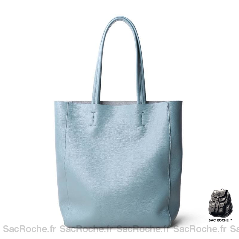 Sac À Main Femme Cuir Grand Bleu Main Femme