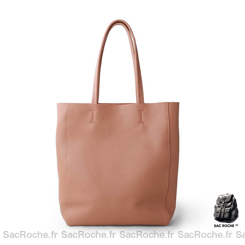 Sac À Main Femme Cuir Grand Rose Foncé Main Femme