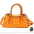 Sac à main femme effet croco - modèle Orange / 22x10x7cm - Sac Roche ™