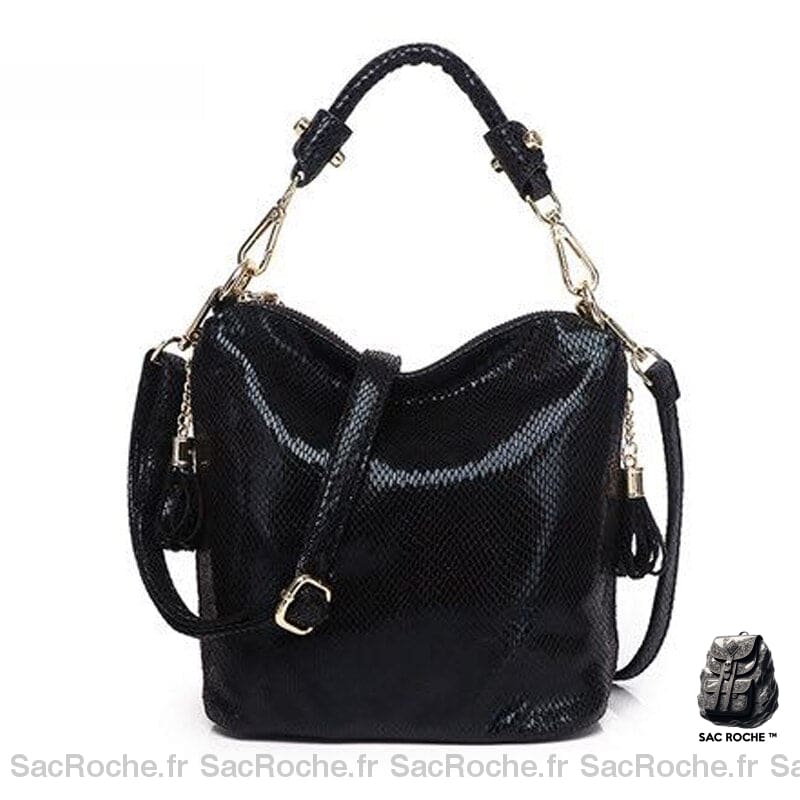 Sac A Main Femme - Élégance Assurée Noir À